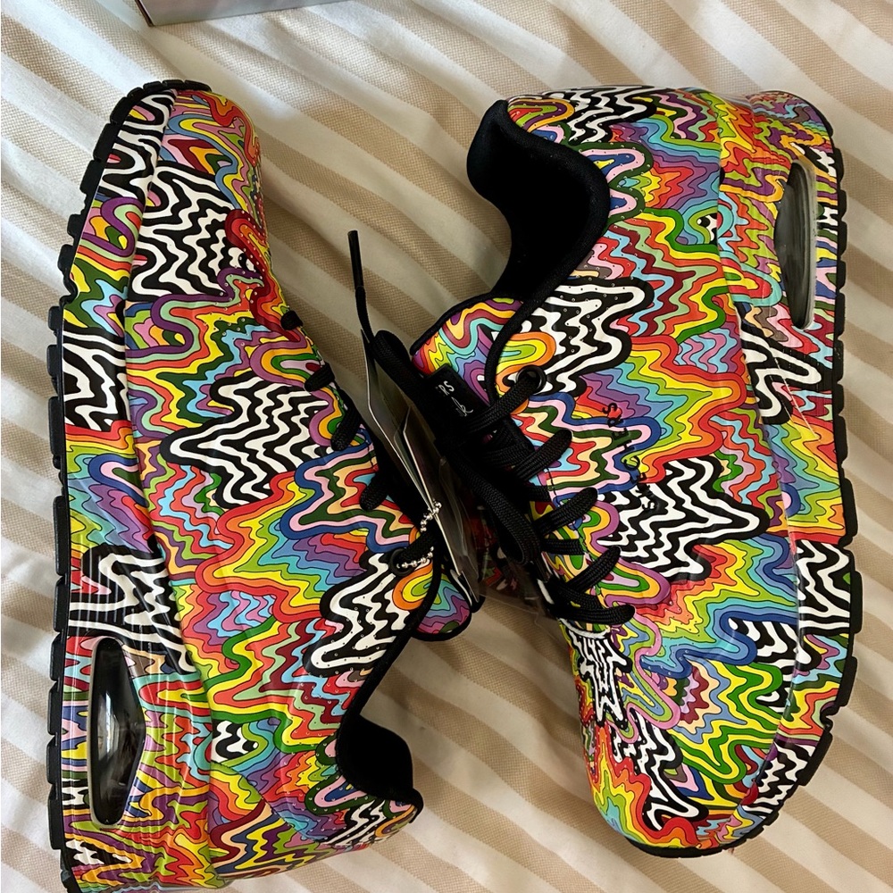 Jen Stark Skechers Uno Infinite Drip Shoes - Picture 5 of 9